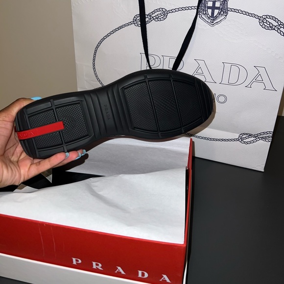 Men’s Prada American Cup Sneakers - Picture 2 of 6